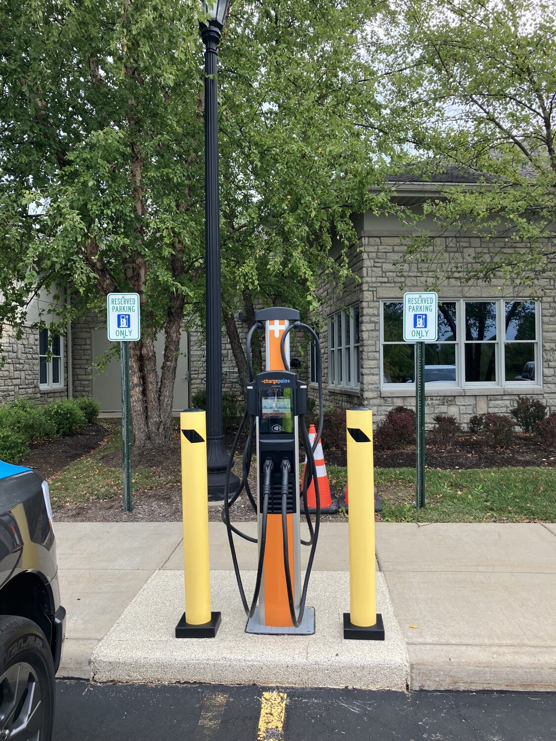 EV charging at Spectrum Eye Care – Findlay and Lima, OH