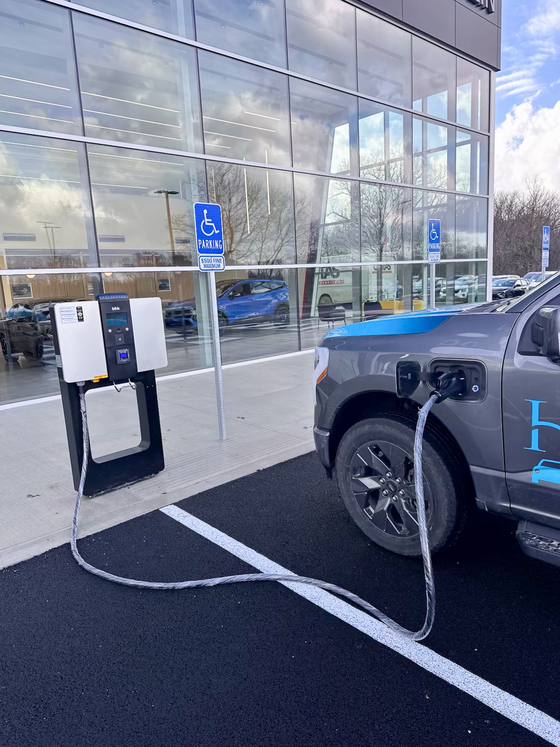 EV charging at Coughlin Kia Pataskala
