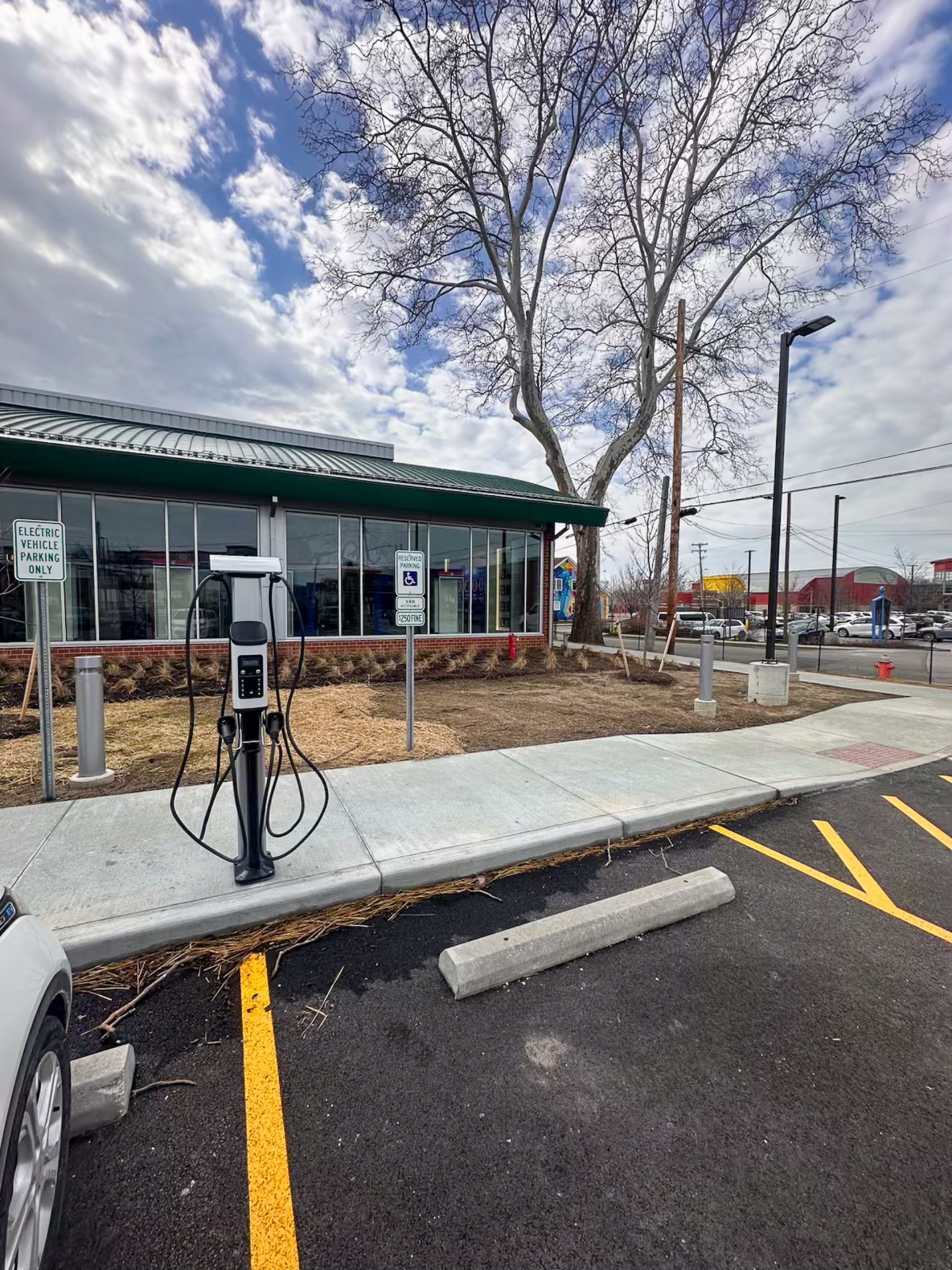 EV charging at Urban Community School