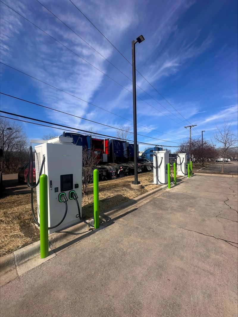 EV charging at 1428 N Meacham Road