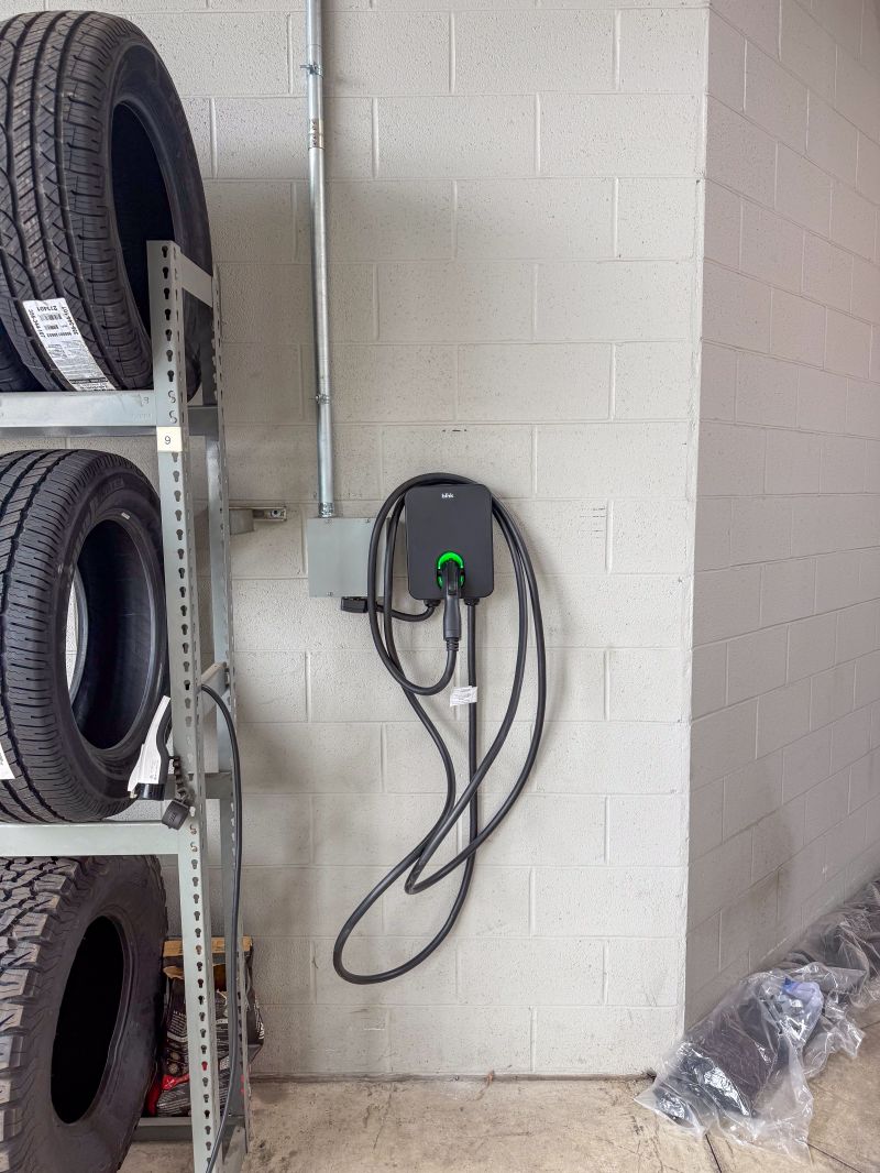 EV charging at Coughlin Ford — Marysville