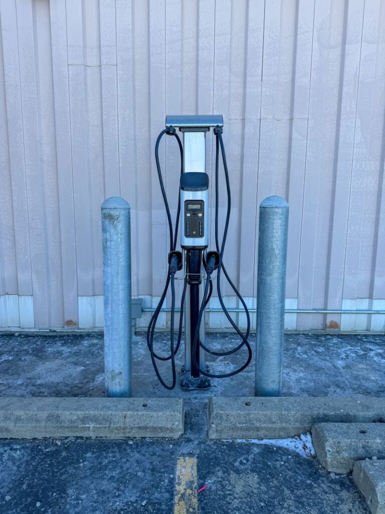 EV charging at Franklin County Sheriff’s Office