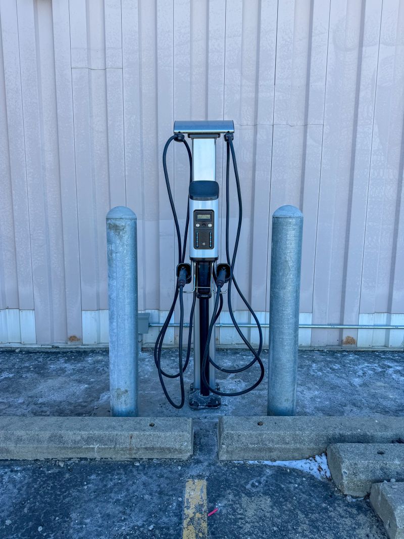 EV charging at Franklin County Sheriff’s Office