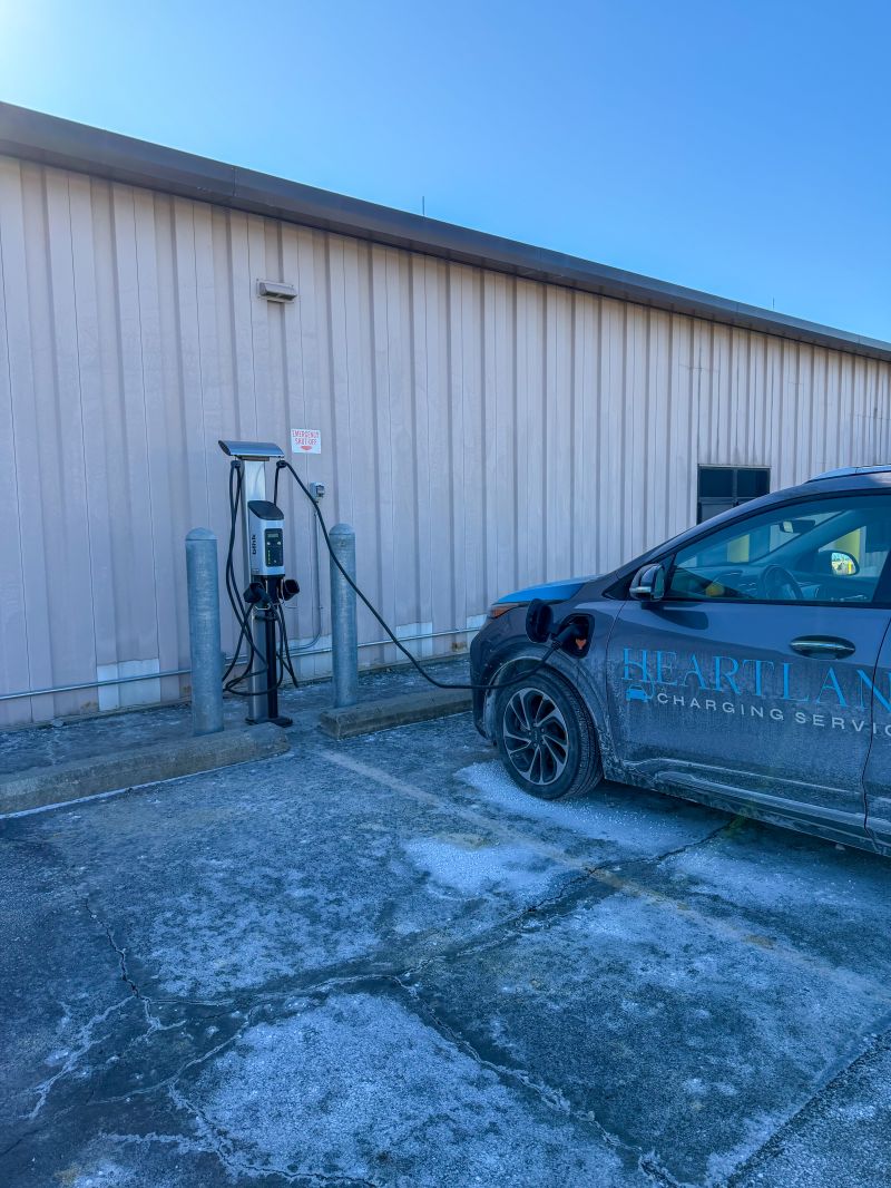 EV charging at Franklin County Sheriff’s Office