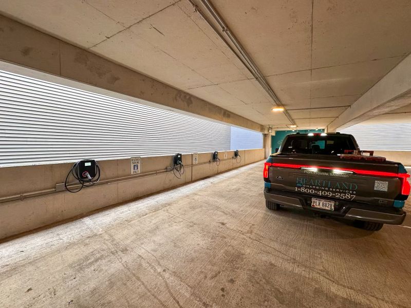 EV charging at Galaxy Apartments — Polaris