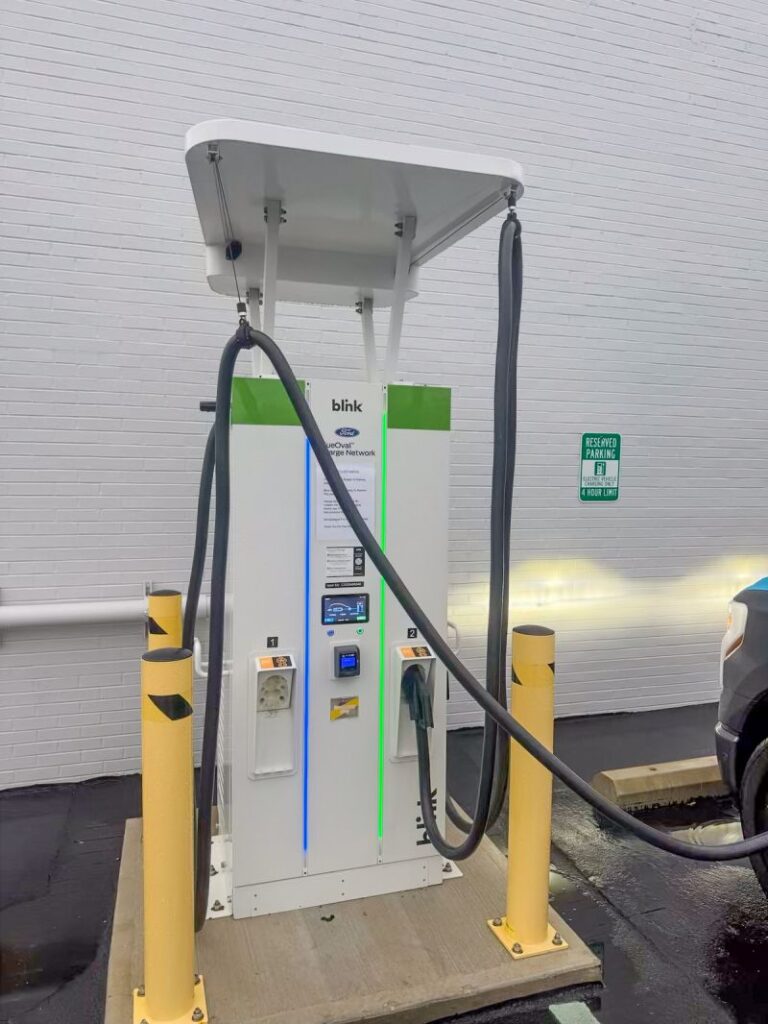 EV charging at Klaben Ford