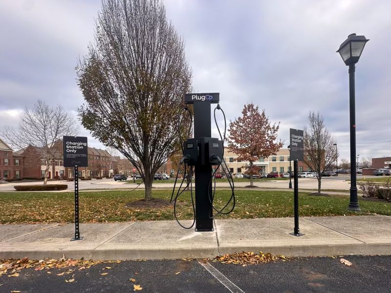 EV charging at The LC — Hilliard